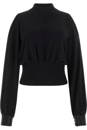 Guess Dames, Truien, Zwart, Maat: XS