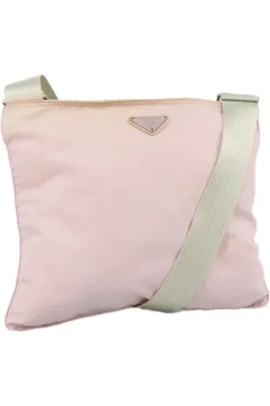 Prada Dames, Pre-owned, Roze, Maat: ONE Size Nylon