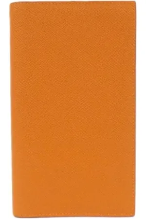 Hermès Unisex, Pre-owned, Oranje, Maat: ONE Size Leer