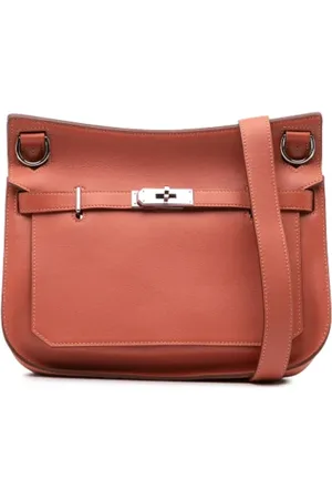 Hermès Dames, Pre-owned, Rood, Maat: ONE Size Leer