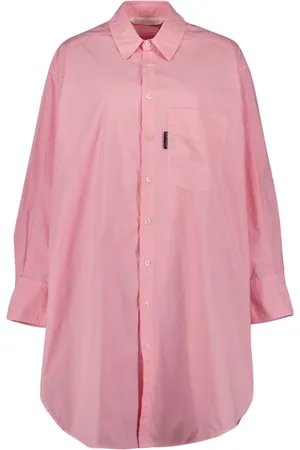 Palm Angels Dames, Blouses & Shirts, Roze, Maat: XS