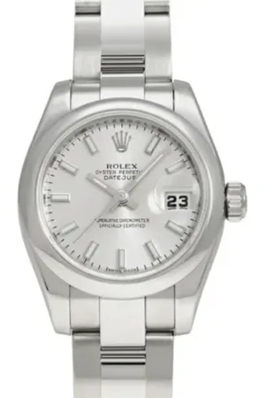 Rolex Dames, Pre-owned, Grijs, Maat: ONE Size