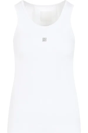 Givenchy Dames, Tops, Wit, Maat: M Katoen