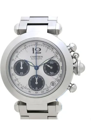 Cartier Heren, Pre-owned, Grijs, Maat: ONE Size