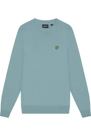 Lyle & Scott Heren, Truien, Blauw, Maat: XS Katoen