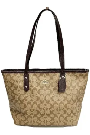 Coach Dames, Pre-owned, Bruin, Maat: ONE Size Leer