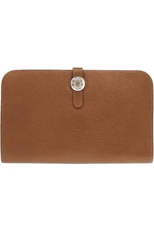 Hermès Dames, Pre-owned, Bruin, Maat: ONE Size Leer