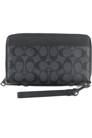 Coach Heren, Pre-owned, Zwart, Maat: ONE Size Leer