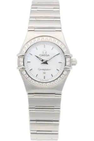 Omega Dames, Pre-owned, Wit, Maat: ONE Size