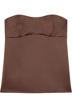 Patrizia Pepe Dames, Tops, Bruin, Maat: L