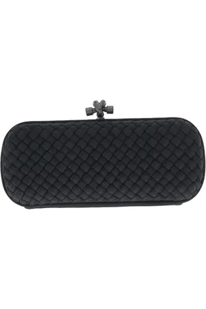 Bottega Veneta Dames, Pre-owned, Zwart, Maat: ONE Size Satijn