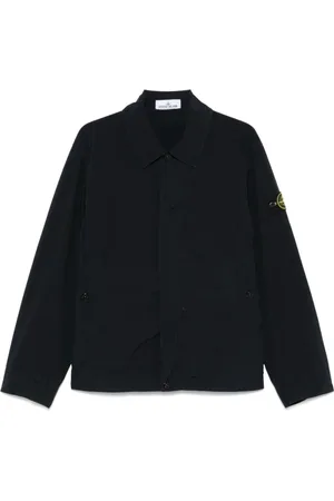 Stone Island Heren, Jassen, Blauw, Maat: L Poliester