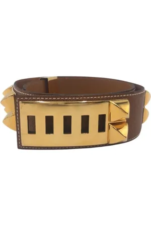 Hermès Heren, Pre-owned, Bruin, Maat: ONE Size Leer