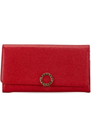 Bvlgari Dames, Pre-owned, Rood, Maat: ONE Size Leer