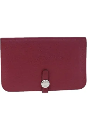 Hermès Dames, Pre-owned, Rood, Maat: ONE Size Leer