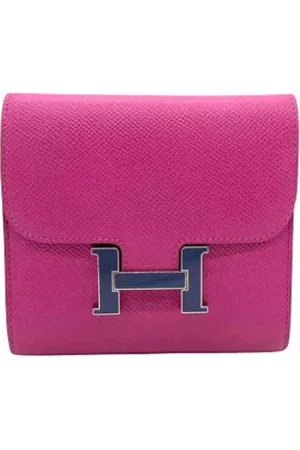 Hermès Dames, Pre-owned, Roze, Maat: ONE Size Leer