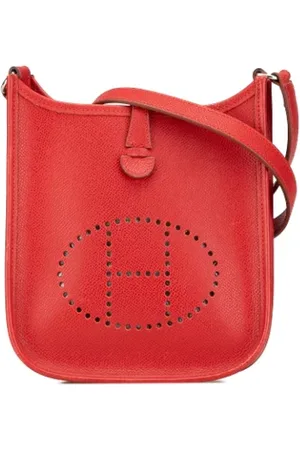 Hermès Dames, Pre-owned, Rood, Maat: ONE Size Leer