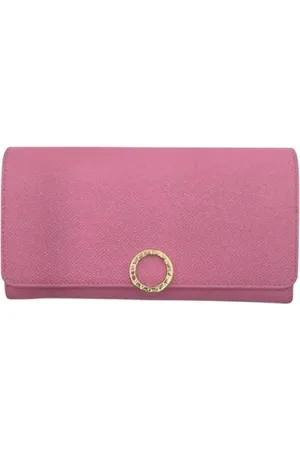 Bvlgari Dames, Pre-owned, Roze, Maat: ONE Size Leer