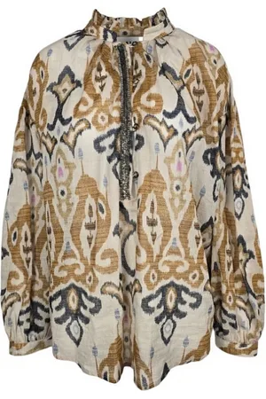 Bazar Deluxe Dames, Blouses & Shirts, , Maat: 2XS Katoen