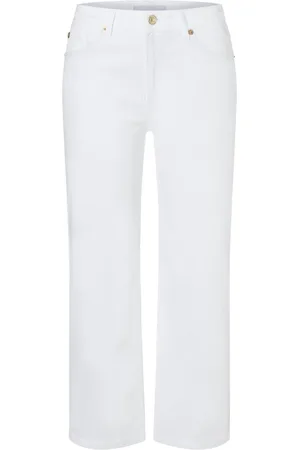 Mac Dames, Jeans, Wit, Maat: M Denim