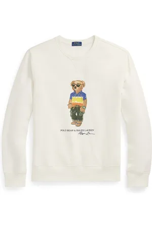 Ralph Lauren Heren, Sweatshirts & Hoodies, Wit, Maat: L Katoen