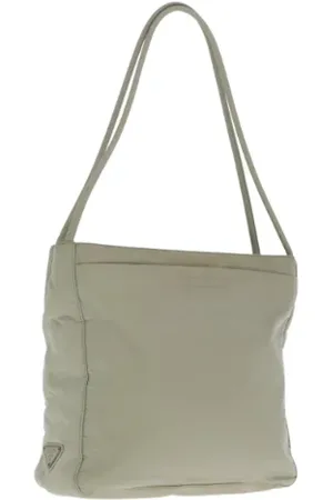 Prada Dames, Pre-owned, Grijs, Maat: ONE Size Nylon