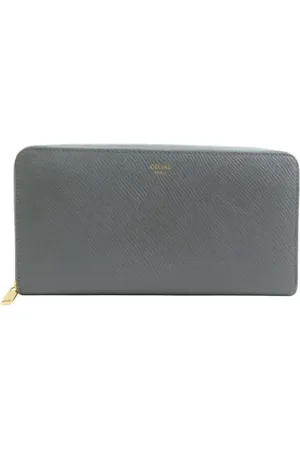 Céline Dames, Pre-owned, Grijs, Maat: ONE Size Leer