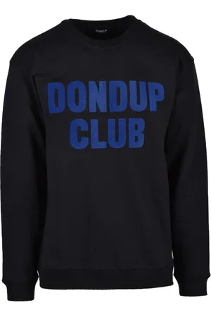 Dondup Heren, Sweatshirts & Hoodies, Zwart, Maat: 2XL Katoen