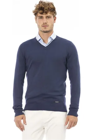 BALDININI Heren, Truien, Blauw, Maat: 3XL
