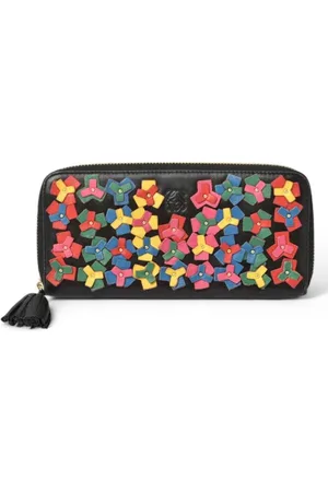 Loewe Dames, Pre-owned, Zwart, Maat: ONE Size Leer