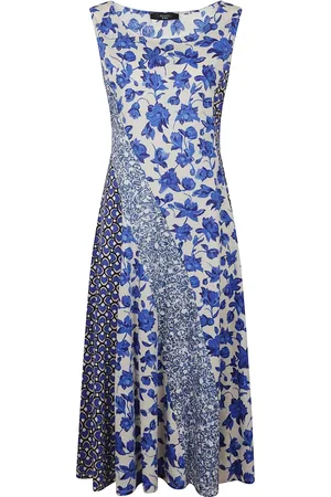 Max Mara Dames, Jurken, Blauw, Maat: S