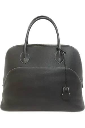 Hermès Dames, Pre-owned, Zwart, Maat: ONE Size Leer