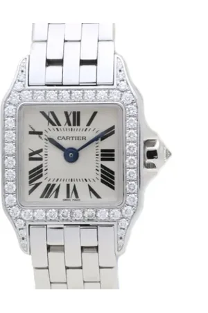 Cartier Dames, Pre-owned, Wit, Maat: ONE Size Zijde