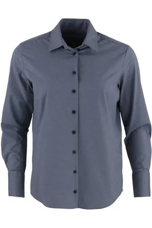 Hatico Heren, Overhemden, Blauw, Maat: S