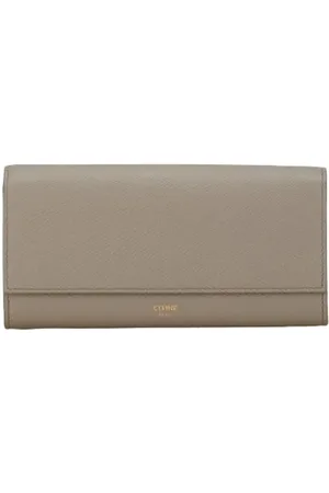 Céline Dames, Pre-owned, Grijs, Maat: ONE Size Leer
