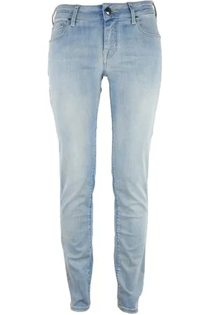Jacob Cohen Dames, Jeans, Blauw, Maat: L Katoen