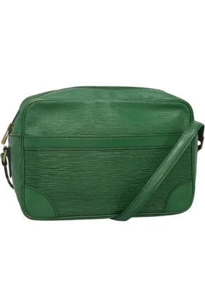 LOUIS VUITTON Dames, Pre-owned, Groen, Maat: ONE Size Leer