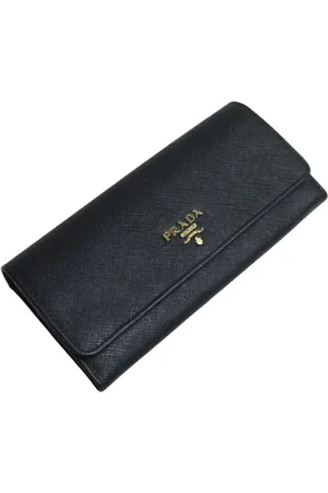 Prada Dames, Pre-owned, Zwart, Maat: ONE Size Leer