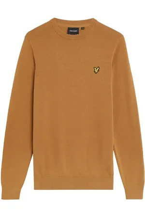 Lyle & Scott Heren, Truien, Bruin, Maat: S Katoen