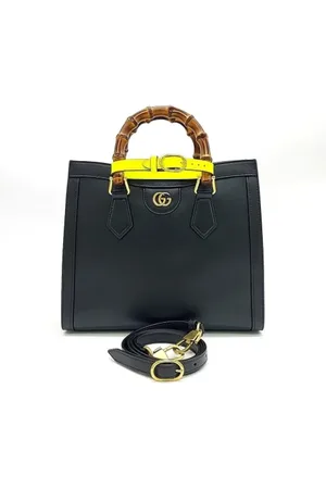 Gucci Dames, Pre-owned, Zwart, Maat: ONE Size Leer