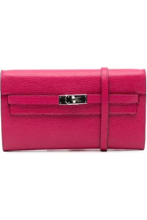 Hermès Dames, Pre-owned, Roze, Maat: ONE Size Leer