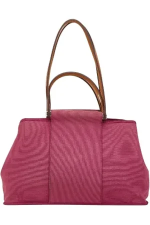 Hermès Dames, Pre-owned, Roze, Maat: ONE Size Leer