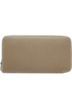 Hermès Dames, Pre-owned, Grijs, Maat: ONE Size Leer