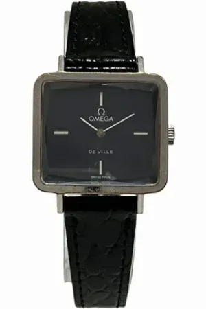 Omega Dames, Pre-owned, Blauw, Maat: ONE Size Leer