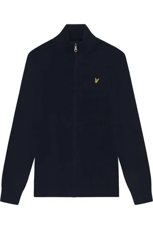 Lyle & Scott Heren, Truien, Blauw, Maat: XL Wol