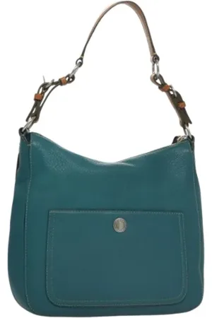 Coach Dames, Pre-owned, Blauw, Maat: ONE Size Leer