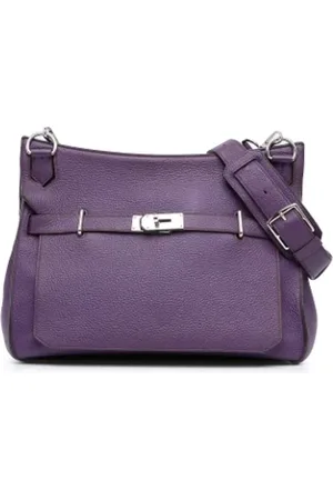 Hermès Dames, Pre-owned, Paars, Maat: ONE Size Leer