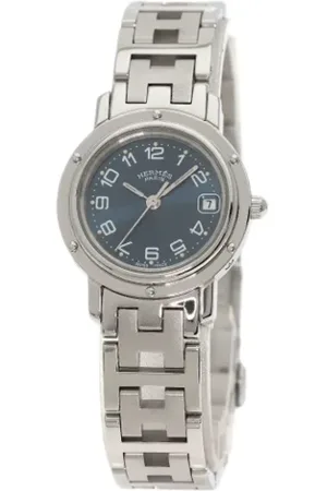 Hermès Dames, Pre-owned, Blauw, Maat: ONE Size