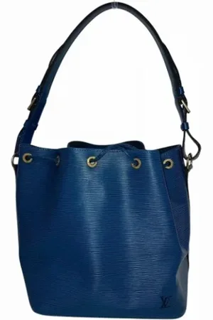 LOUIS VUITTON Dames, Pre-owned, Blauw, Maat: ONE Size Leer