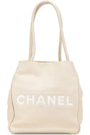 CHANEL Dames, Pre-owned, Bruin, Maat: ONE Size Leer